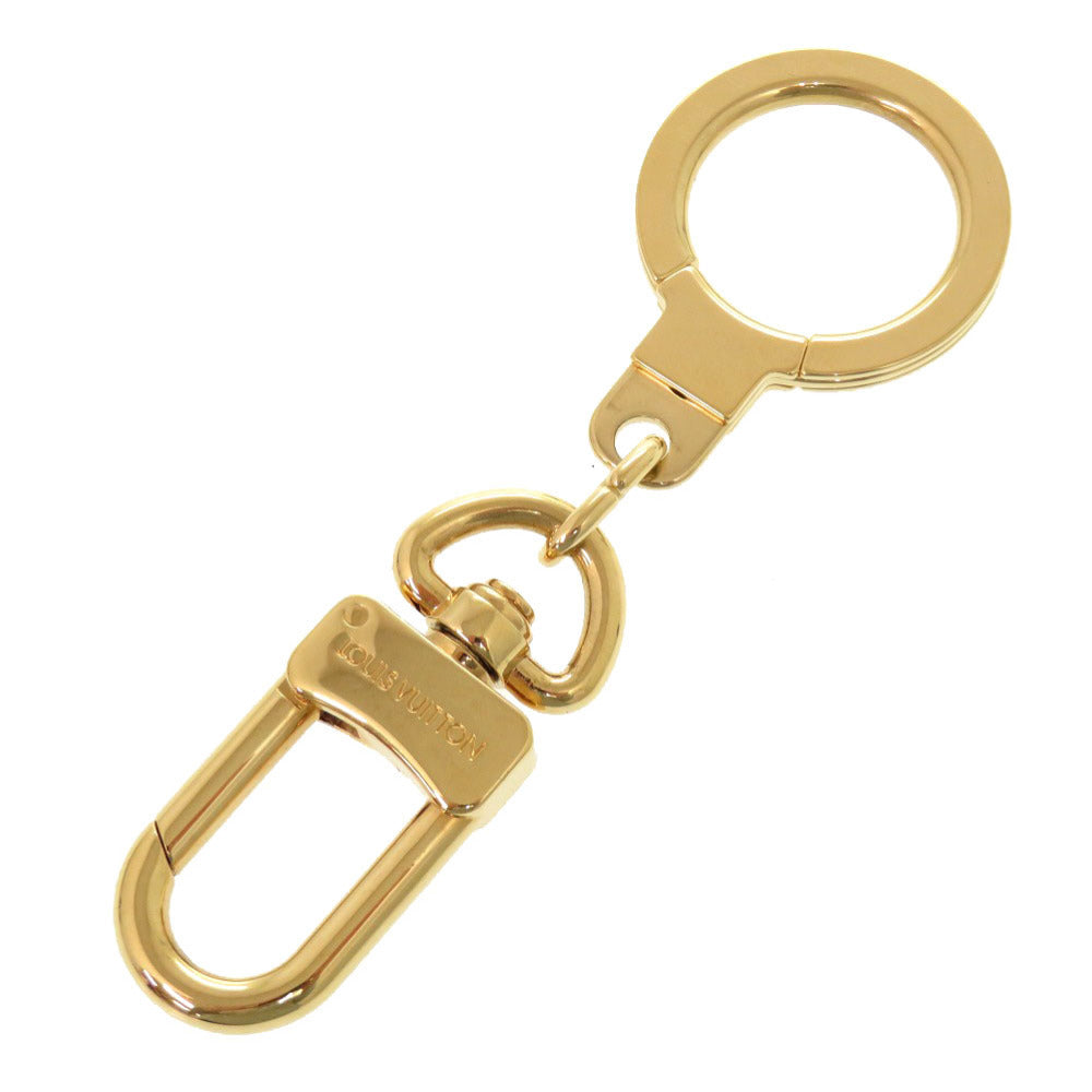 美品 ルイ ヴィトン アノクレ M62694 ゴールド キーリング キーホルダー LV 0877 【中古】 LOUIS VUITTON