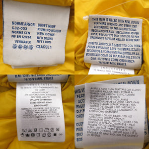 美品 モンクレール ジーニアス CYCLOPE サイクロープ ナイロン ダウン イエロー 黄 ダウンジャケット 0880【中古】MONCLER