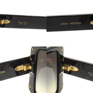 美品 ルイ ヴィトン LV ムーン スクエア Z1664E プラスチック ブラック サングラス LV 0884【中古】LOUIS VUITTON