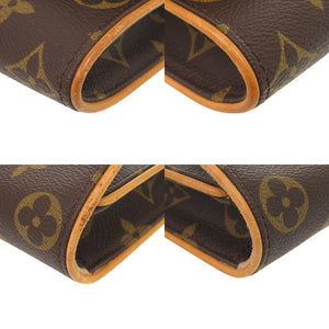 ルイ ヴィトン ポシェットツインPM モノグラム M51854 ショルダーバッグ LV 0981【中古】LOUIS VUITTON