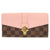 美品 ルイ ヴィトン ポルトフォイユ クラプトン ダミエ N64447 マグノリア 長財布 LV 0982【中古】LOUIS VUITTON