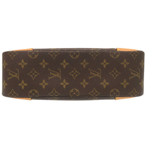 ベタ無し ルイ ヴィトン ブローニュ モノグラム M51265 ブラウン ショルダーバッグ LV 0997【中古】LOUIS VUITTON