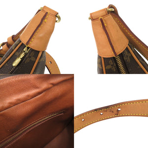 ベタ無し ルイ ヴィトン ブローニュ モノグラム M51265 ブラウン ショルダーバッグ LV 0997【中古】LOUIS VUITTON