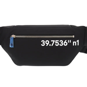 未使用品 バーバリー MD SONNY 8064929 A7250 ナイロン レザー ブラック ホワイト ボディバッグ ウエストバッグ 1007【中古】BURBERRY