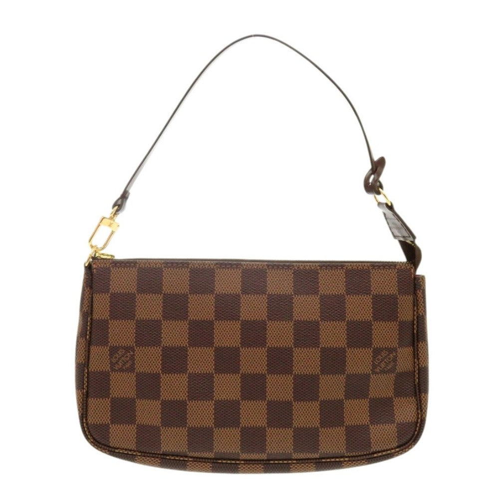 美品 ルイ ヴィトン ダミエ ポシェット アクセソワール アクセサリーポーチ N41206 LV 1011【中古】LOUIS VUITTON
