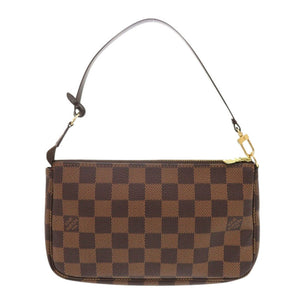 美品 ルイ ヴィトン ダミエ ポシェット アクセソワール アクセサリーポーチ N41206 LV 1011【中古】LOUIS VUITTON