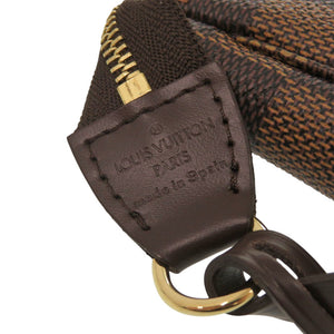 美品 ルイ ヴィトン ダミエ ポシェット アクセソワール アクセサリーポーチ N41206 LV 1011【中古】LOUIS VUITTON