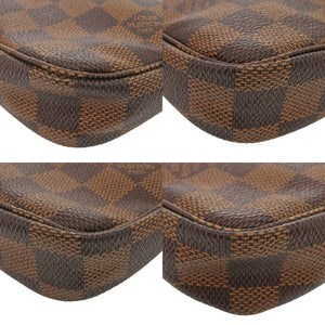 美品 ルイ ヴィトン ダミエ ポシェット アクセソワール アクセサリーポーチ N41206 LV 1011【中古】LOUIS VUITTON