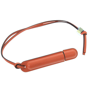 新品同様 ロエベ アナグラム ロゴ レザー バーミリオン 香水ケース パフュームケース 1013【中古】LOEWE