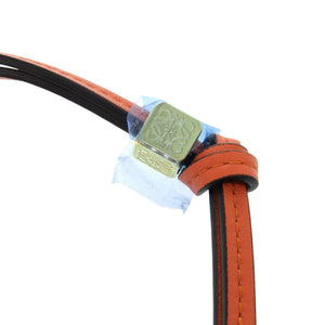 新品同様 ロエベ アナグラム ロゴ レザー バーミリオン 香水ケース パフュームケース 1013【中古】LOEWE