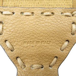 美品 フェンディ ストラップユー キャンバス レザー シルバー金具 ベージュ ホワイト グリーン ブラック ショルダーストラップ 1014【中古】FENDI