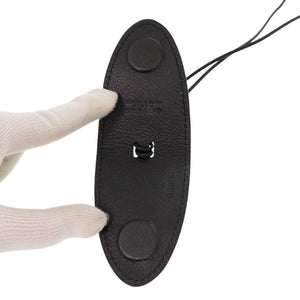 美品 ゴヤール バッグクリップ クロ ユニバーサル レザー ブラック バッグチャーム 黒 1015【中古】GOYARD