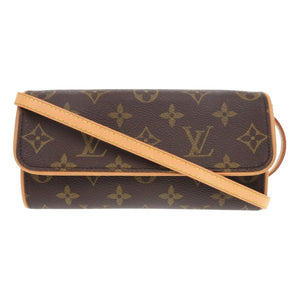 新品同様 ルイ ヴィトン ポシェットツイン PM モノグラム M51854 ショルダーバッグ LV 1047【中古】LOUIS VUITTON