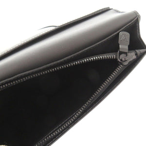 新品同様 ルイ ヴィトン ポルトフォイユ ブラザ モノグラム シャドウ ICチップ M62900 ノワール 二つ折り長財布 LV 1051【中古】LOUIS VUITTON メンズ