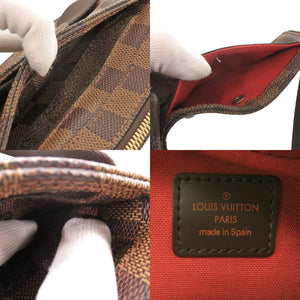 美品 ルイ ヴィトン ジェロニモス ダミエ エベヌ N51994 ボディバッグ LV 1063【中古】LOUIS VUITTON