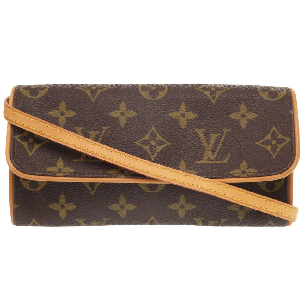 ルイ ヴィトン ポシェットツインPM モノグラム M51854 ショルダーバッグ LV 1068【中古】LOUIS VUITTON