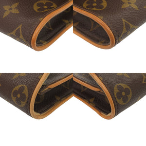 ルイ ヴィトン ポシェットツインPM モノグラム M51854 ショルダーバッグ LV 1068【中古】LOUIS VUITTON