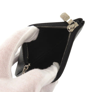 美品 ルイ ヴィトン ポシェットクレ ダミエ グラフィット N60155 ブラック コインケース LV 1070【中古】LOUIS VUITTON メンズ