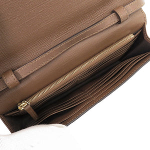 美品 グッチ ニース 354086 GGスプリーム ベージュ ショルダーウォレット ショルダーバッグ 1071【中古】GUCCI