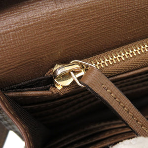 美品 グッチ ニース 354086 GGスプリーム ベージュ ショルダーウォレット ショルダーバッグ 1071【中古】GUCCI