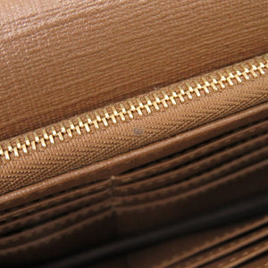 美品 グッチ ニース 354086 GGスプリーム ベージュ ショルダーウォレット ショルダーバッグ 1071【中古】GUCCI