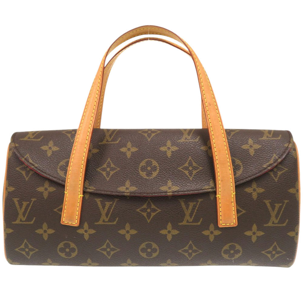 ルイ ヴィトン ソナチネ モノグラム M51902 ブラウン ハンドバッグ LV 1089【中古】LOUIS VUITTON