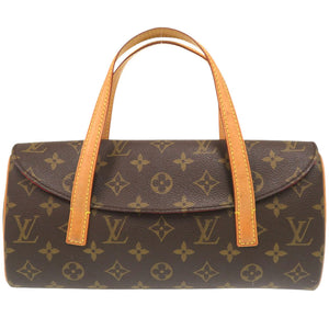ルイ ヴィトン ソナチネ モノグラム M51902 ブラウン ハンドバッグ LV 1089【中古】LOUIS VUITTON