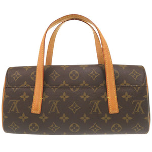 ルイ ヴィトン ソナチネ モノグラム M51902 ブラウン ハンドバッグ LV 1089【中古】LOUIS VUITTON