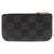 美品 ルイ ヴィトン ポシェットクレ ダミエ グラフィット N60155 ブラック コインケース LV 1091【中古】LOUIS VUITTON メンズ