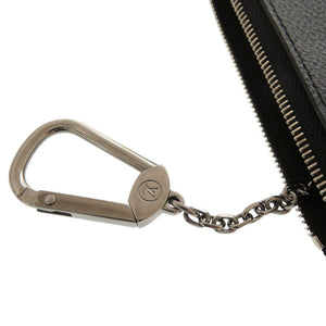 美品 ルイ ヴィトン ポシェットクレ ダミエ グラフィット N60155 ブラック コインケース LV 1091【中古】LOUIS VUITTON メンズ