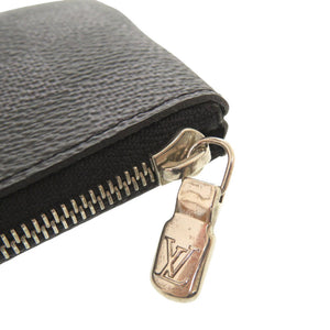 美品 ルイ ヴィトン ポシェットクレ ダミエ グラフィット N60155 ブラック コインケース LV 1091【中古】LOUIS VUITTON メンズ