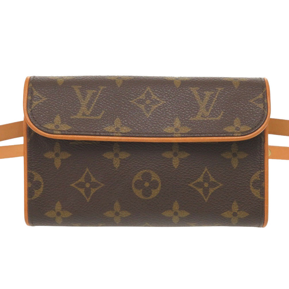 美品 ルイ ヴィトン ポシェット フロランティーヌ モノグラム ストラップサイズM M51855 ウエストバッグ LV 1092【中古】LOUIS VUITTON