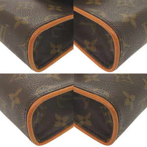 美品 ルイ ヴィトン ポシェット フロランティーヌ モノグラム ストラップサイズM M51855 ウエストバッグ LV 1092【中古】LOUIS VUITTON