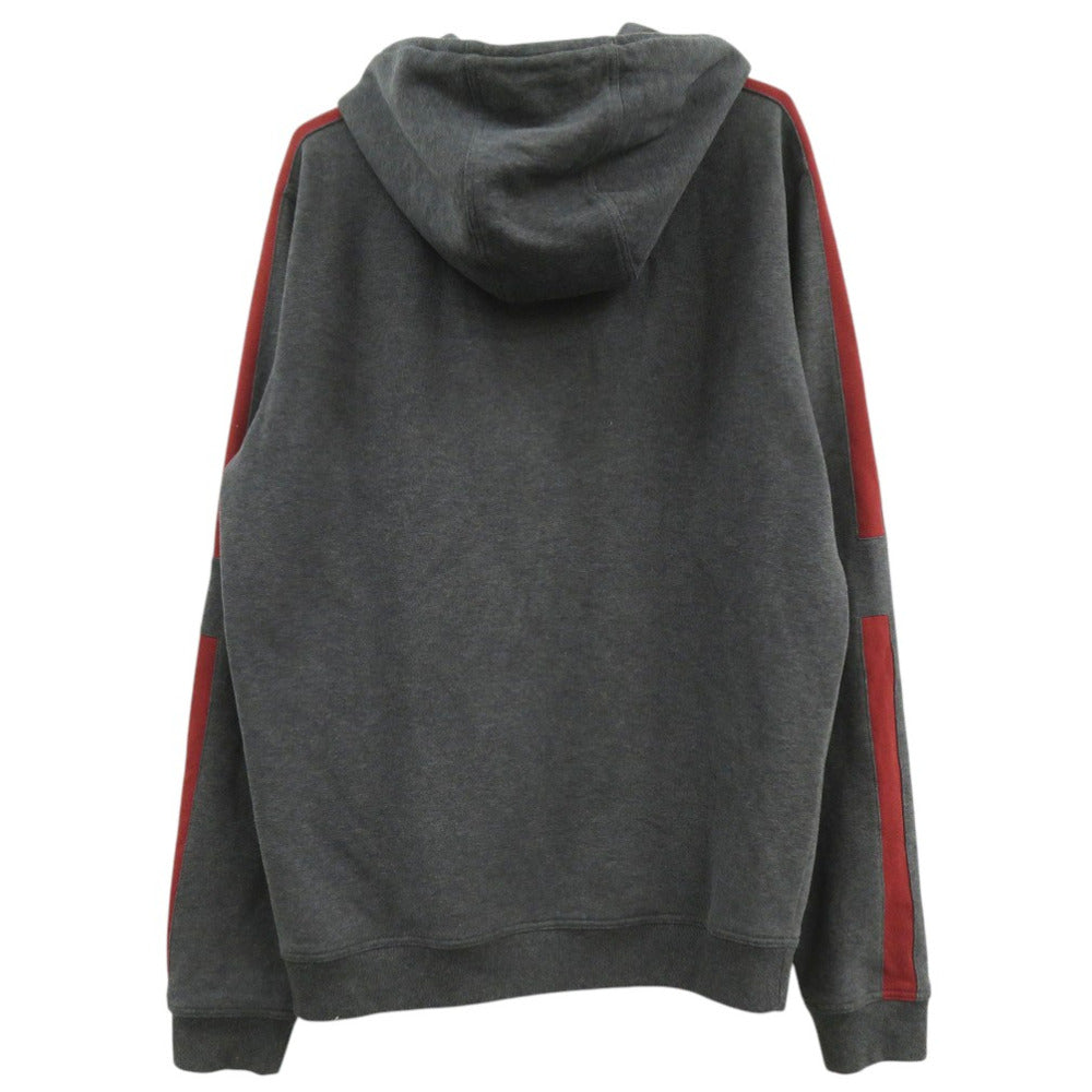 美品 エルメス ジップ スウェット パーカー 647610JA82XL コットン グレー メンズ 1133【中古】HERMES