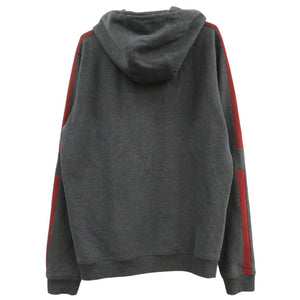 美品 エルメス ジップ スウェット パーカー 647610JA82XL コットン グレー メンズ 1133【中古】HERMES