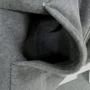 美品 エルメス ジップ スウェット パーカー 647610JA82XL コットン グレー メンズ 1133【中古】HERMES