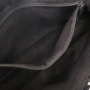 美品 グッチ 113015 GGキャンバス ブラック ハンドバッグ トートバッグ 黒 1141【中古】GUCCI