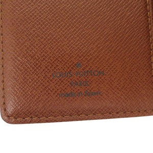 美品 ルイ ヴィトン アジェンダPM モノグラム R20005 ブラウン 手帳カバー LV 1144【中古】LOUIS VUITTON