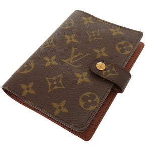美品 ルイ ヴィトン アジェンダPM モノグラム R20005 ブラウン 手帳カバー LV 1144【中古】LOUIS VUITTON