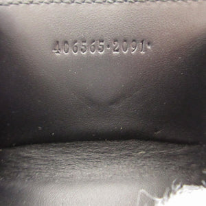 新品同様 グッチ 406565 GGカレイド GGキャンバス レザー ベージュ ブラック 黒 コインケース 財布 1162【中古】GUCCI