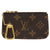 美品 ルイ ヴィトン ポシェットクレ モノグラム M62650 ブラウン コインケース LV 1173【中古】LOUIS VUITTON