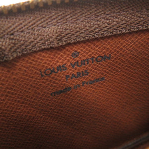 美品 ルイ ヴィトン ポシェットクレ モノグラム M62650 ブラウン コインケース LV 1173【中古】LOUIS VUITTON