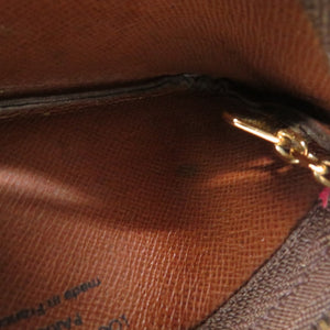 美品 ルイ ヴィトン ポシェットクレ モノグラム M62650 ブラウン コインケース LV 1173【中古】LOUIS VUITTON