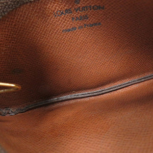 美品 ルイ ヴィトン ポシェットクレ モノグラム M62650 ブラウン コインケース LV 1173【中古】LOUIS VUITTON