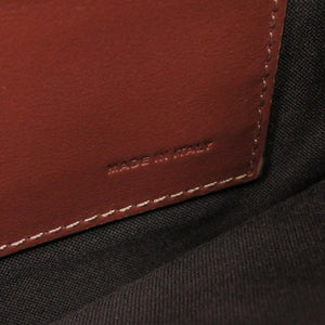 美品 フェンディ ロゴ 7N0111 キャンバス オレンジ クラッチバッグ セカンドバッグ ポーチ 1177【中古】FENDI