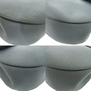 美品 クロエ ドリュー レザー ブルー チェーンショルダーバッグ 1199【中古】Chloe