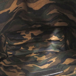 美品 ハンティングワールド バックパック ナリフリコラボ ナイロン/レザー ブラック リュック 黒 1201【中古】HUNTING WORLD