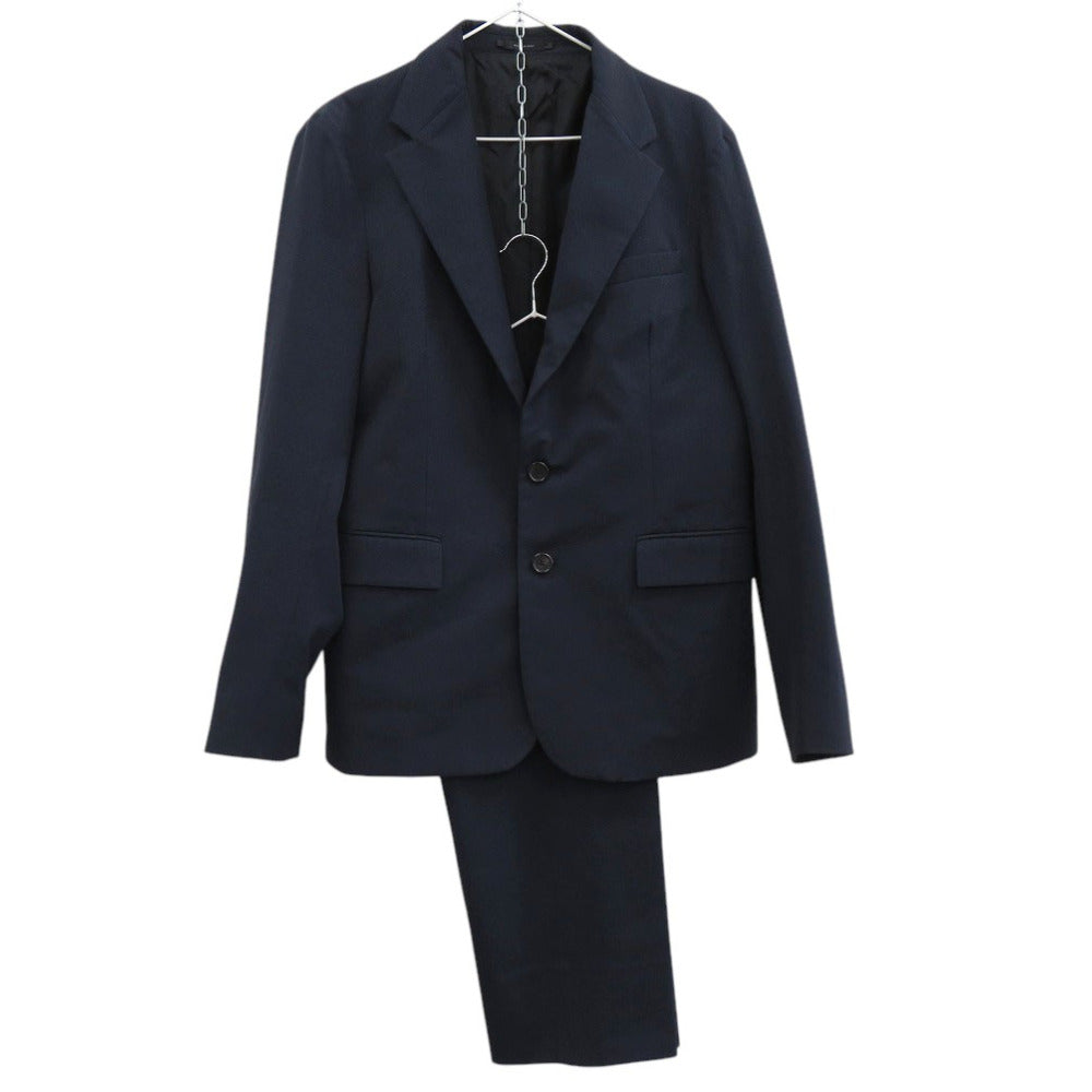ジルサンダー セットアップ スーツ JSMG150901 MG250302 コットン ナイロン ネイビー 1202【中古】JIL SANDER