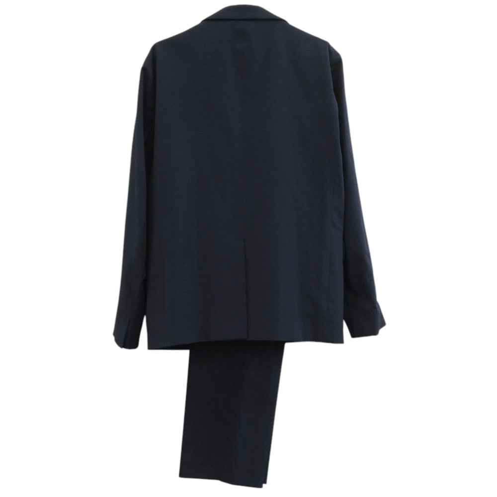 ジルサンダー セットアップ スーツ JSMG150901 MG250302 コットン ナイロン ネイビー 1202【中古】JIL SANDER