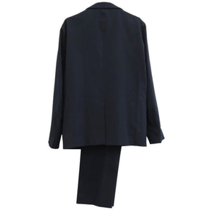 ジルサンダー セットアップ スーツ JSMG150901 MG250302 コットン ナイロン ネイビー 1202【中古】JIL SANDER